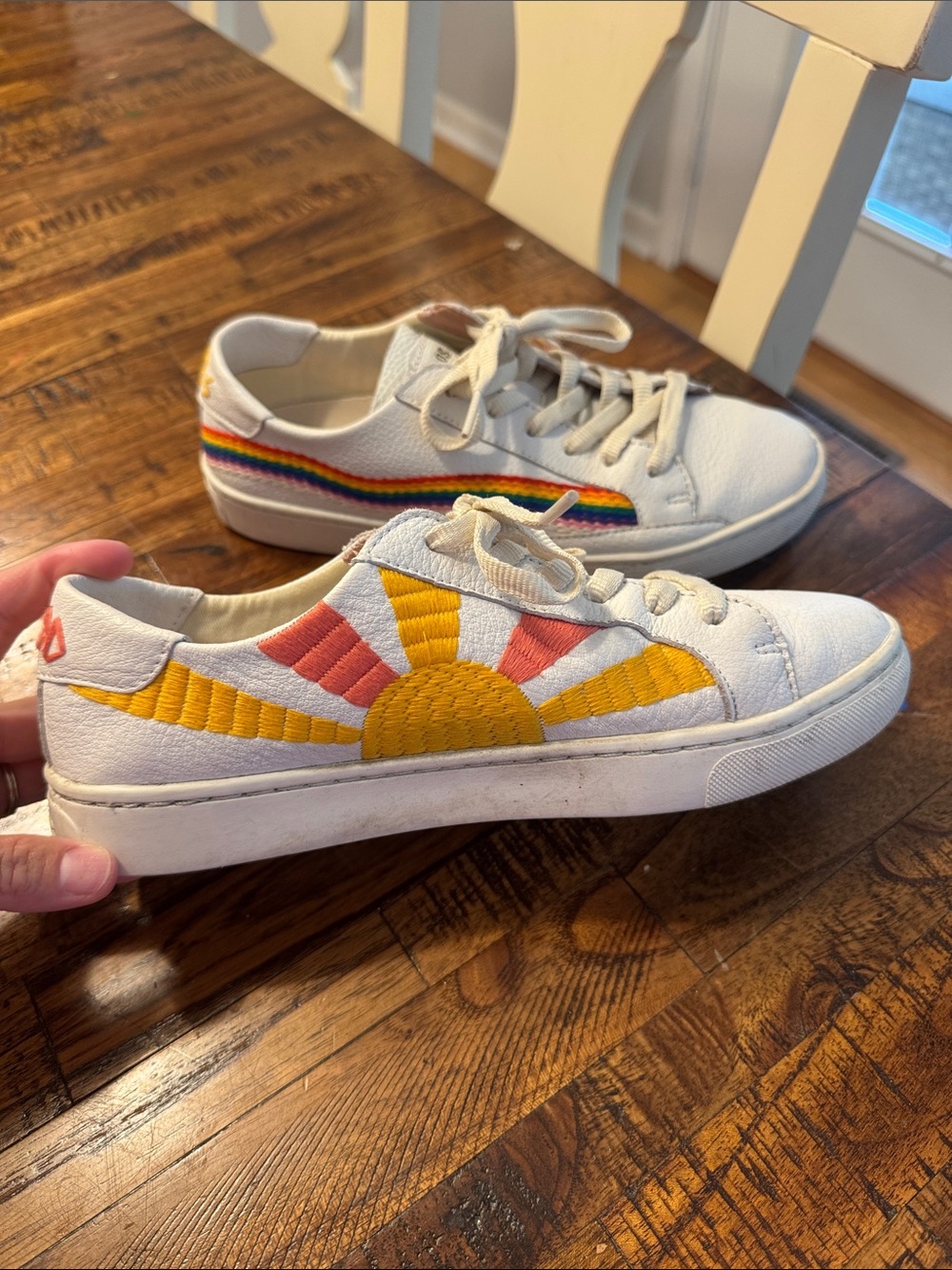 Soludos Rising Sun Good Vibes shoes - size 8